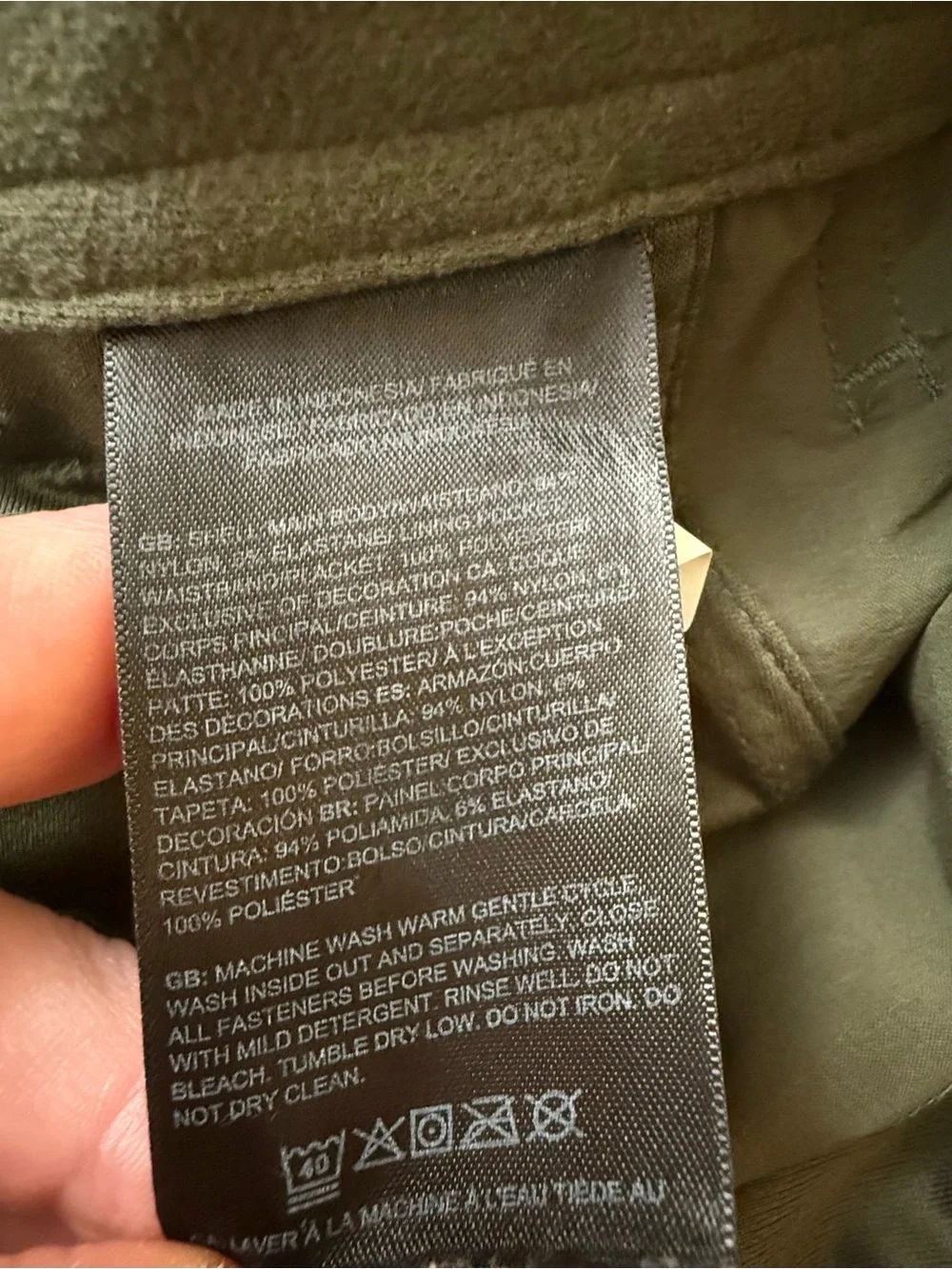 The North Face Men's New Taupe Green Basin Performance Pants Sz 32 NWOT
